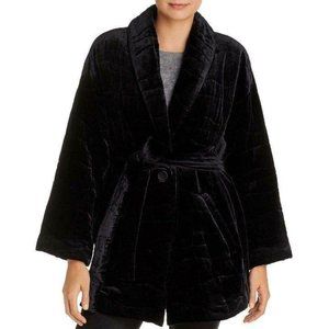 Eileen Fisher Women's Velvet Midi Coat